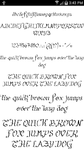 Fonts for FlipFont Script Font  screenshot 7