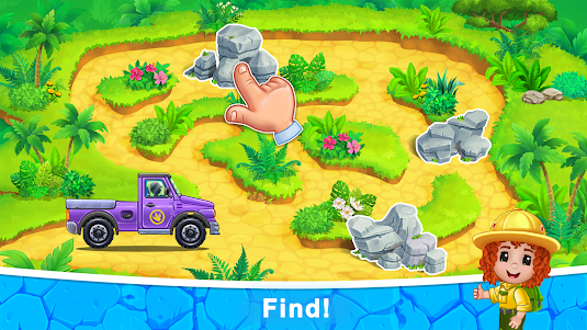 Car games for kids. Dinosaur 2.0.9 screenshot 8