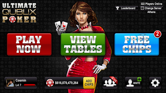 Ultimate Qublix Poker 1.70 screenshot 1