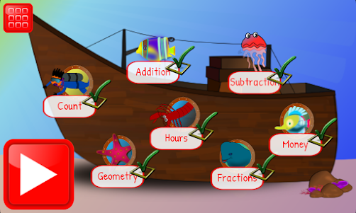 First Grade Math Learning Game 6.3 screenshot 1