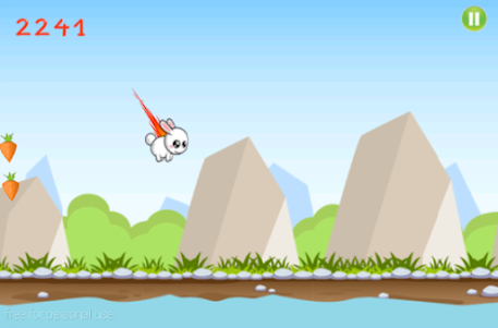 Flying Bunny Free 1.1 screenshot 3