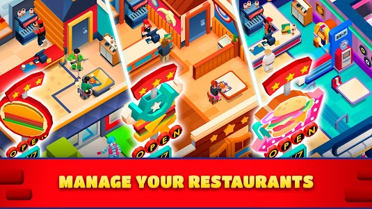 Idle Burger Empire Tycoon—Game 1.1.6 screenshot 5