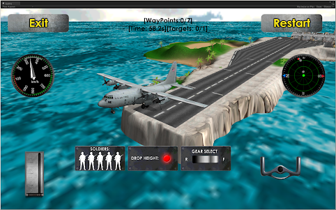 Flight Sim: Transport Plane 3D 1.15 screenshot 12