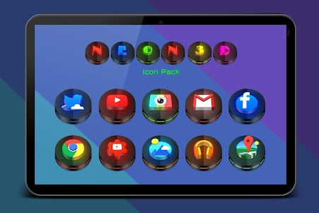 Neon 3D icon Pack 3.3.0 screenshot 1