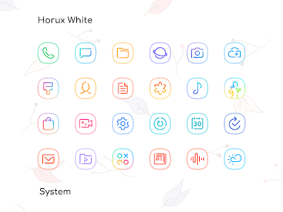 Horux White - Icon Pack 5.2 screenshot 7