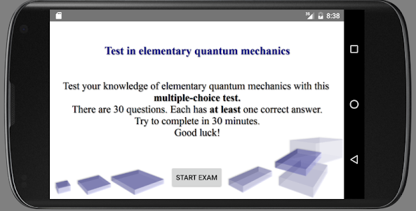 Physics Test Quantum Mechanics 1.2 screenshot 5