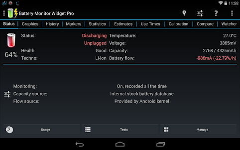3C Battery Manager 4.7.7b screenshot 10
