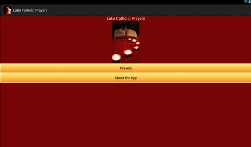Latin Catholic Prayers 1.1 screenshot 5