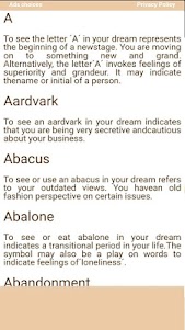 Meanings of dreams in English  152.0 screenshot 2