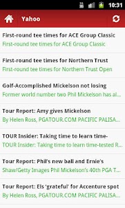Golf News  screenshot 6
