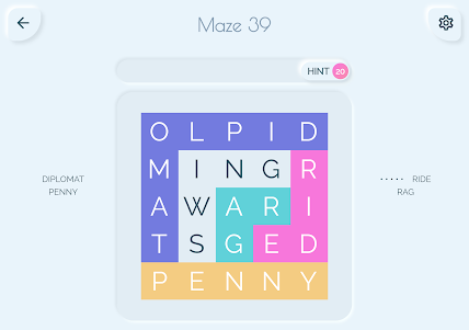 Word Maze 1.0.2 screenshot 9