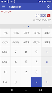 Calculator 1.0.6 screenshot 4