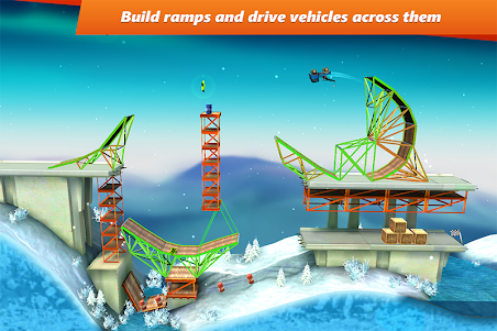Bridge Constructor Stunts  screenshot 1