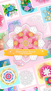 Color by Number – Mandala Book 3.4.1 screenshot 1