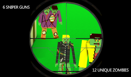 Blocky Zombie Sniper 1.01 screenshot 6