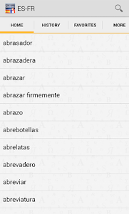 Spanish<>French Gem Dictionary 4.3.106 screenshot 3