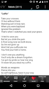 Black Veil Brides Lyrics 1.0 screenshot 2