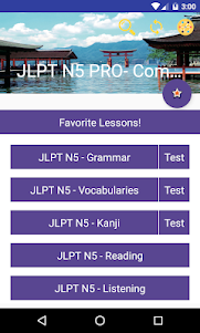 JLPT N5 Learn and Test 6.3.5 screenshot 1