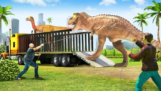 Dino Animal Transporter Truck 40 screenshot 5