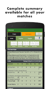 Chauka Cricket Scoring App 2.11 screenshot 5