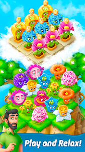 Blooming Flowers Merge Game 1.9.0 screenshot 2