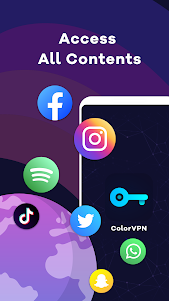 Color VPN - Secure Fast VPN 2.9.5 screenshot 1