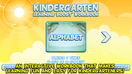 Kindergarten Workbook SE  screenshot 1