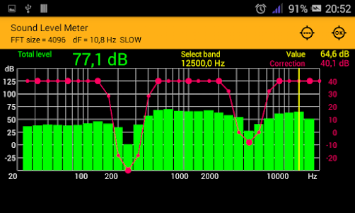Sound Level Meter 1.5.2 screenshot 3