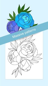 Flowers Coloring Books 2.3.1 screenshot 3