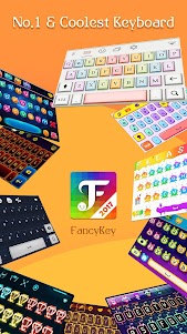 FancyKey Keyboard - Emoji, GIF 2.1 screenshot 1