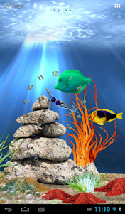 Tropical aquarium 3.1 screenshot 1