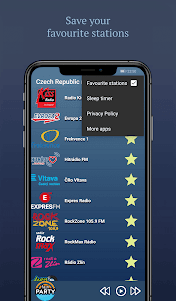 Czech radio stations - Česká r 2.0.0 screenshot 3
