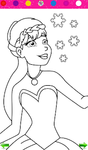 Frozen Princess Coloring 1.5 screenshot 3