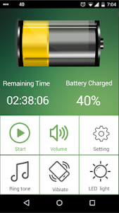 Battery Alarm 1.0 screenshot 1
