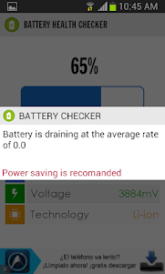 Battery Health Checker 1.0 screenshot 2