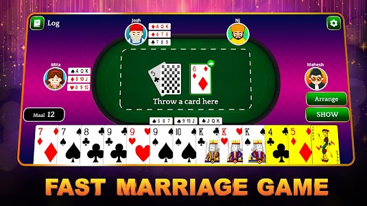 Marriage Card Game 1.2.2 screenshot 1