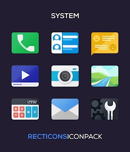 Recticons - Icon Pack 5.7.1 screenshot 1