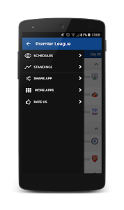 Scores Premier League 1.0.4 screenshot 1