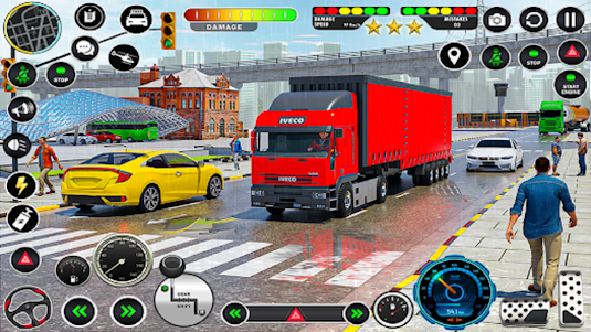 Crazy Car Transport Truck Game 1.56 screenshot 23