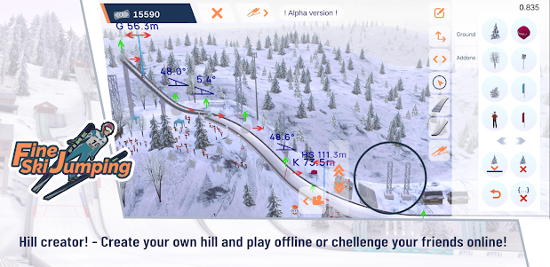 Fine Ski Jumping 0.852 screenshot 4