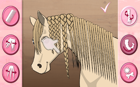 🐎 Horse Care - Mane Braiding  1.2.12 screenshot 7