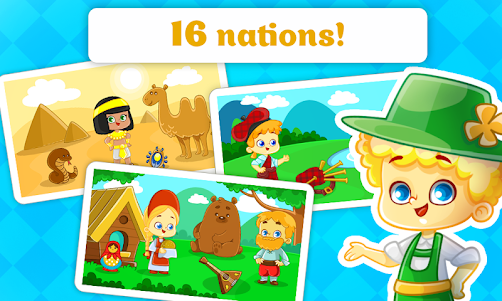 Kids Puzzles - Learn Nations 0.0.92 screenshot 1