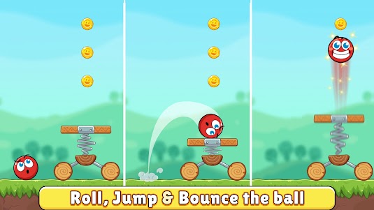 Red Bounce Ball Heroes 1.65 screenshot 13