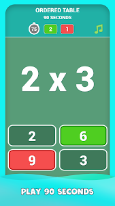 Multiplication tables games Multiplication tables games 1.8 screenshot 3