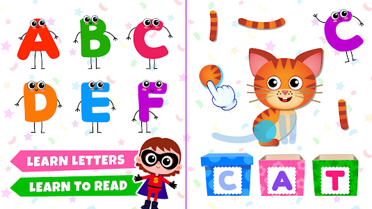 Learn to Read! Bini ABC games! 5.0.0 screenshot 9
