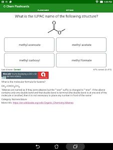 Organic Chemistry Flashcards 1.56 screenshot 10
