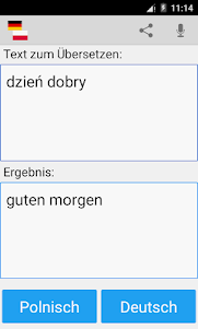 German Polish Translator  screenshot 2