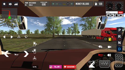 Malaysia Bus Simulator 1.7 screenshot 1