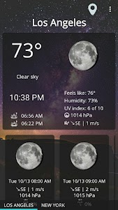 Weather forecast clock widget 2.0.5w screenshot 1