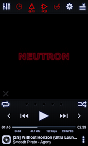 Neutron Music Player  screenshot 1
